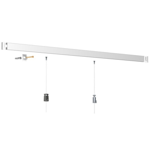 Kit TWISTER nylon ClickRail blanco 200 cm